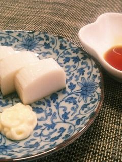 超簡単‼かまぼこにわさび醤油マヨネーズ-レシピのメイン写真