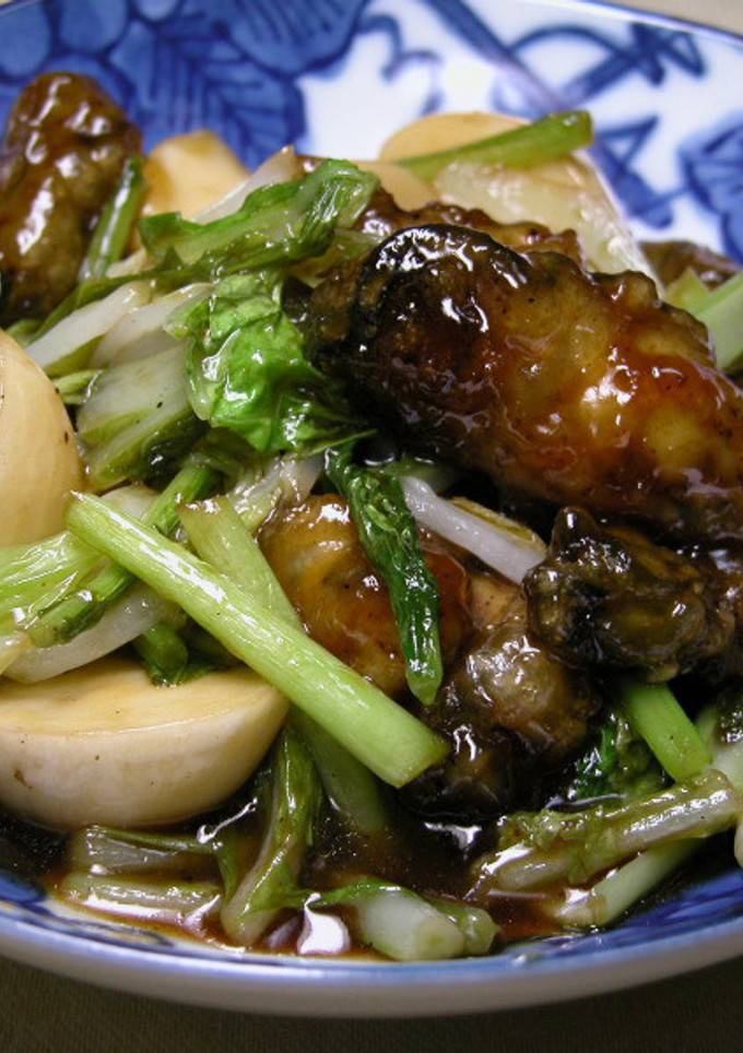 かきと野菜の炒め物-レシピのメイン写真
