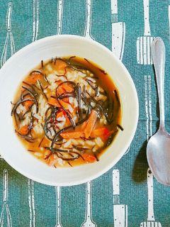 残ったひじきの煮物でひじき雑炊-レシピのメイン写真
