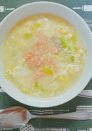 焼き鮭雑炊-レシピのメイン写真