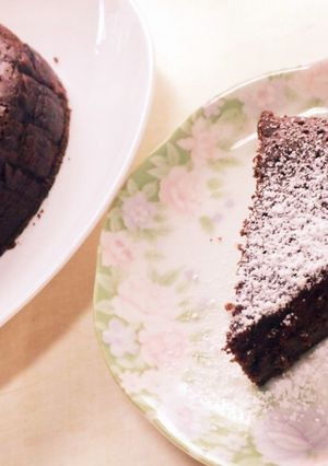 しっとりほろほろチョコケーキ♪-レシピのメイン写真