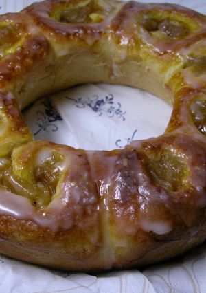 アップルリングパン-レシピのメイン写真
