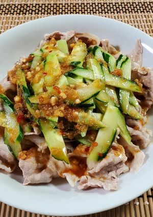 豚肉のニンニクタレかけ-レシピのメイン写真