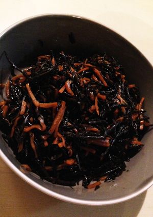 ひじきと人参の煮物-レシピのメイン写真