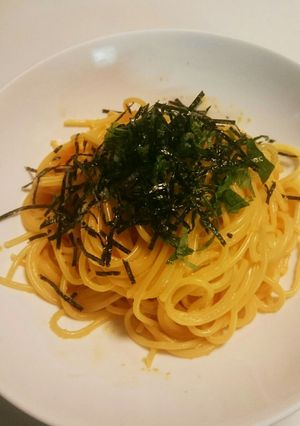 ランチにおすすめ✨粒ウニと明太子のパスタ-レシピのメイン写真