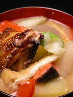 塩鮭で粕汁-レシピのメイン写真
