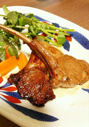 ラムチョップのバルサミコソース-レシピのメイン写真