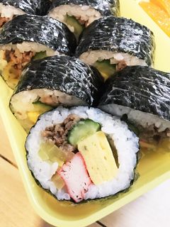 海苔巻き弁当-レシピのメイン写真