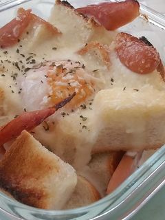 簡単!マヨでパングラタン-レシピのメイン写真