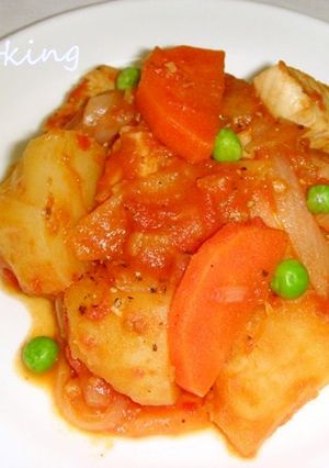 塩鶏のトマト煮-レシピのメイン写真
