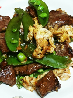 旨い(*´╰╯`๓)牛肉と卵の和風炒め♪-レシピのメイン写真
