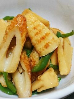 筍とちくわの炒め煮-レシピのメイン写真