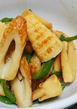 筍とちくわの炒め煮-レシピのメイン写真