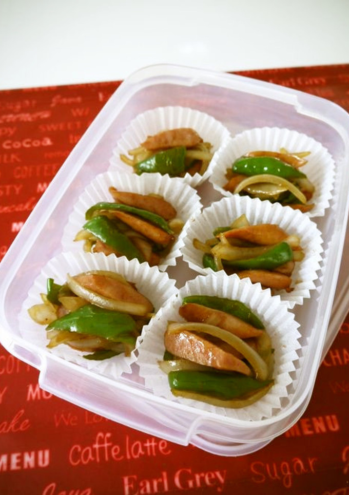 冷凍保存☆ウインナーと野菜の焼肉風炒め♪-レシピのメイン写真