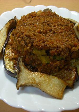 かぼちゃとひき肉のミルフィーユ-レシピのメイン写真