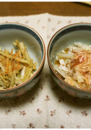 山うどの酢の物ときんぴら-レシピのメイン写真