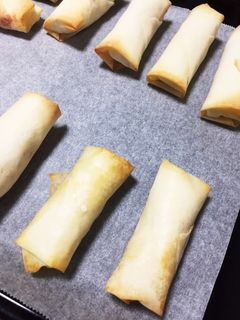 簡単!たらことささみの春巻き-レシピのメイン写真