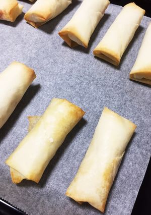 簡単!たらことささみの春巻き-レシピのメイン写真