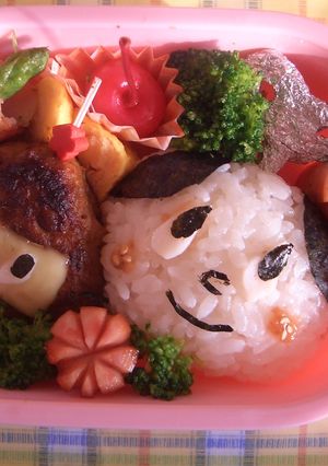 ぜんまいざむらい２　キャラ弁-レシピのメイン写真
