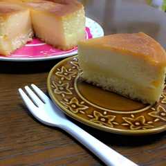 รูปของ 簡単☆ぷるぷるふわふわプリンケーキ