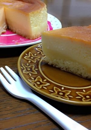 簡単☆ぷるぷるふわふわプリンケーキ-レシピのメイン写真
