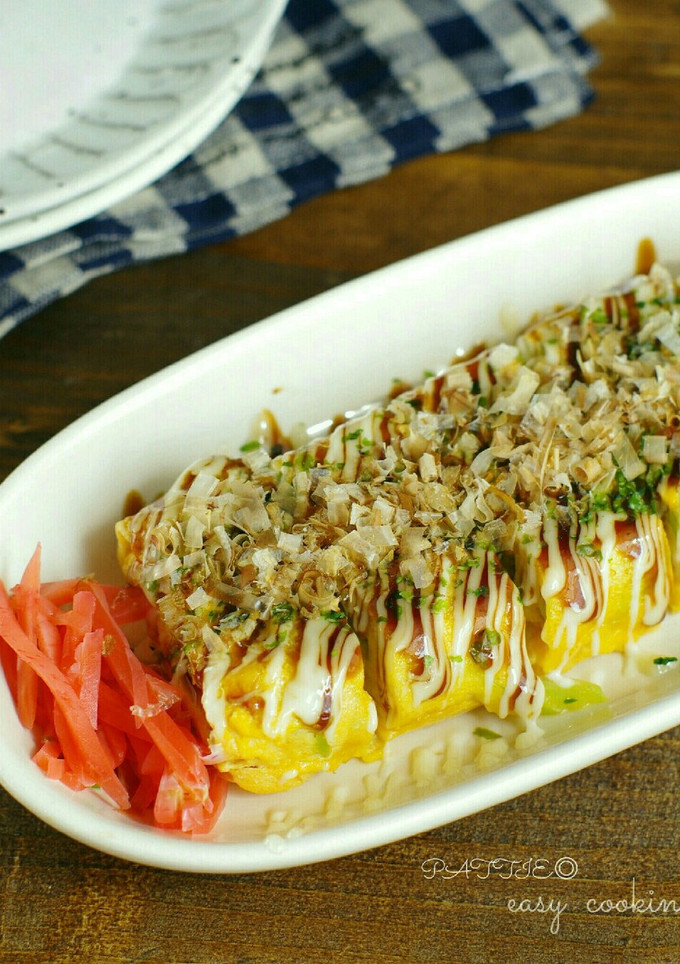 ☆簡単☆お好み焼き風卵焼き-レシピのメイン写真