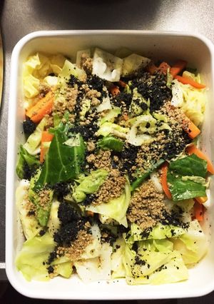 きゃべつと人参のたっぷり胡麻和え-レシピのメイン写真