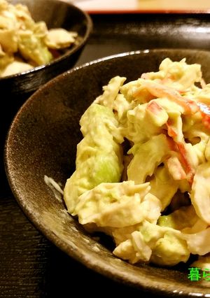 鶏ササミとアボカドのわさびマヨ和え-レシピのメイン写真