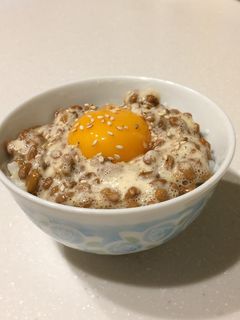 ひと手間で!ふわふわとろーり納豆ごはん-レシピのメイン写真