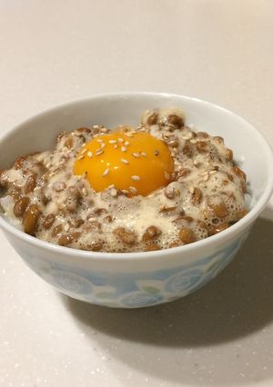 ひと手間で！ふわふわとろーり納豆ごはん-レシピのメイン写真