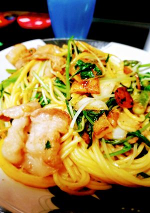 レモンと豚肉のさっぱりパスタ-レシピのメイン写真