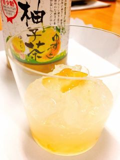 日本酒ジュレ&柚子ゼリー☆嚥下食にも-レシピのメイン写真