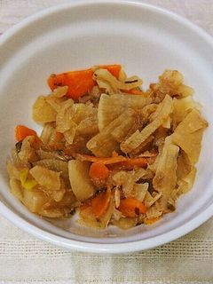 大根とツナの炒め煮-レシピのメイン写真