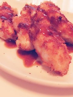 簡単!フライパンでささみ揚げ-レシピのメイン写真