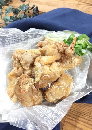 肉汁じゅわ〜！冷めても美味しい唐揚げ-レシピのメイン写真