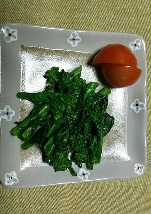菜の花のあっさり油炒め-レシピのメイン写真