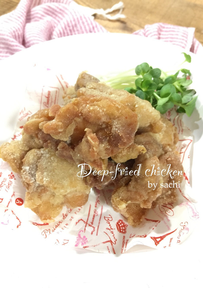 冷めても美味しい！柚子胡椒唐揚げ　-レシピのメイン写真