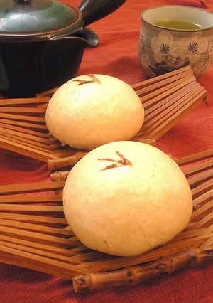 甘栗饅頭-レシピのメイン写真