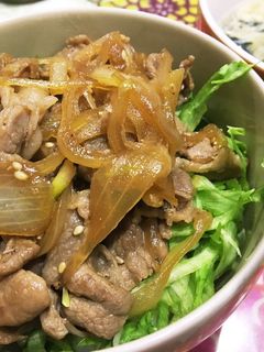 甘辛豚丼-レシピのメイン写真