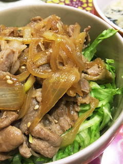 甘辛豚丼-レシピのメイン写真