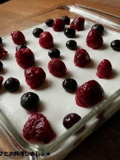 レンジで簡単★ヨーグルトスコップケーキ-レシピのメイン写真