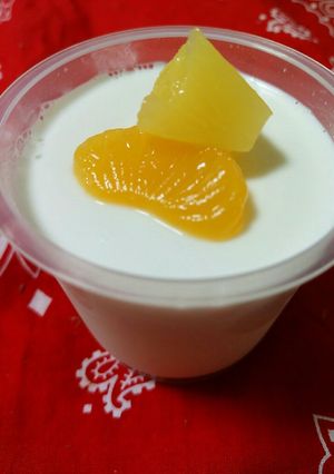 ☆ココナッツ杏仁豆腐☆-レシピのメイン写真