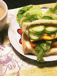 卵焼きとチーズのサンドイッチ-レシピのメイン写真