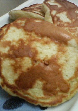 りんごとバナナのホットケーキ-レシピのメイン写真