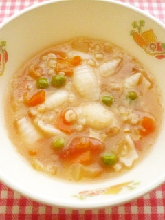 ミネストローネ・保育園給食-レシピのメイン写真