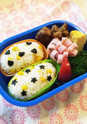 簡単＊可愛い＊おにぎり弁当-レシピのメイン写真