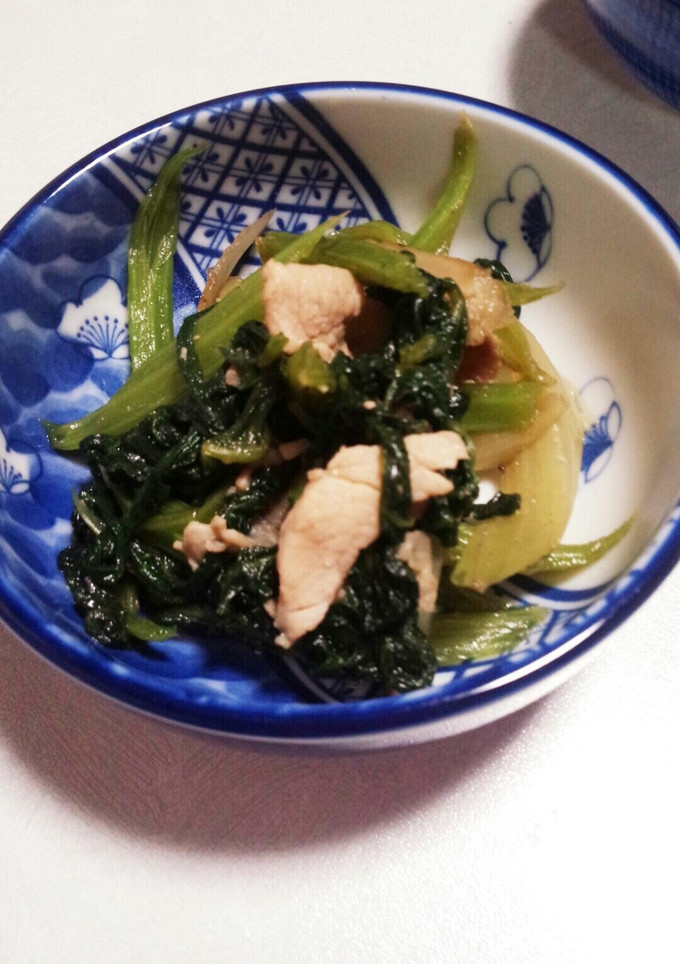 ＊葉ごぼうと豚肉の炒め煮＊-レシピのメイン写真