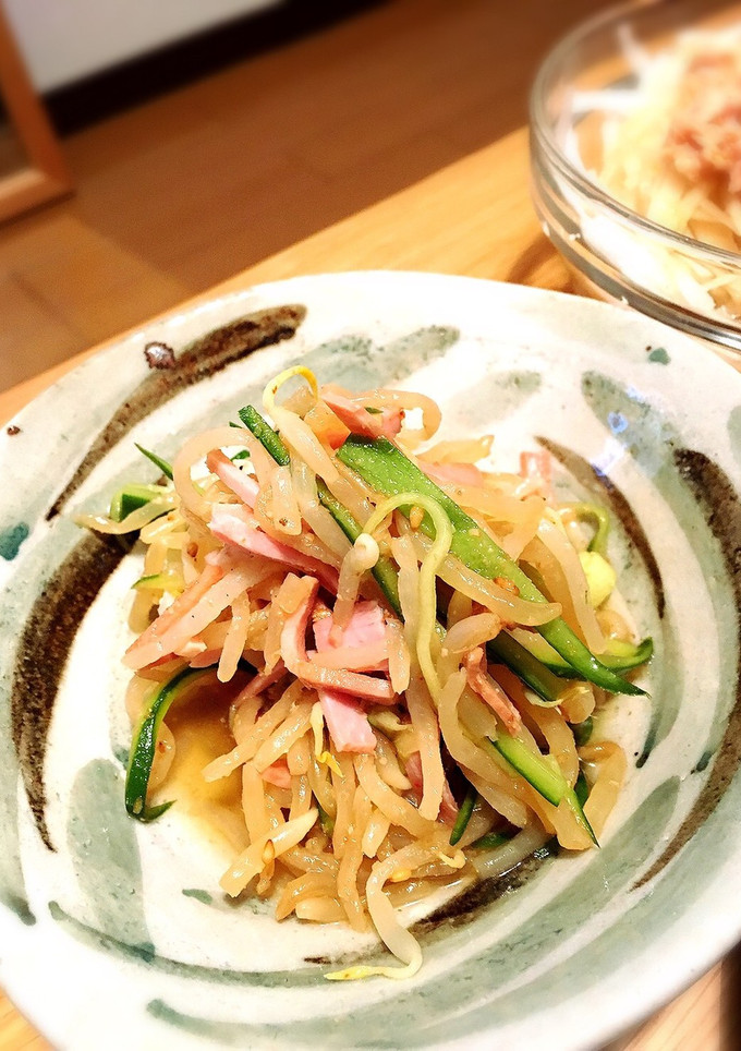 もやしときゅうりとハムの中華風和え物☆-レシピのメイン写真