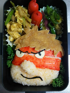 旦那⭐キャラ弁 鷹の爪団の吉田くん-レシピのメイン写真