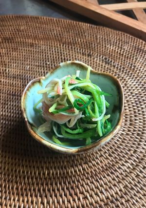 あさつきとカニカマのポン酢和え☆-レシピのメイン写真